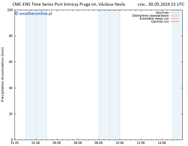 Precipitation accum. CMC TS nie. 02.06.2024 23 UTC