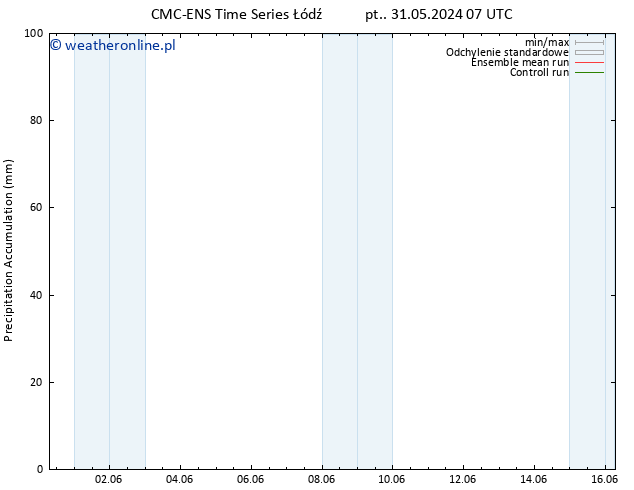 Precipitation accum. CMC TS wto. 04.06.2024 19 UTC