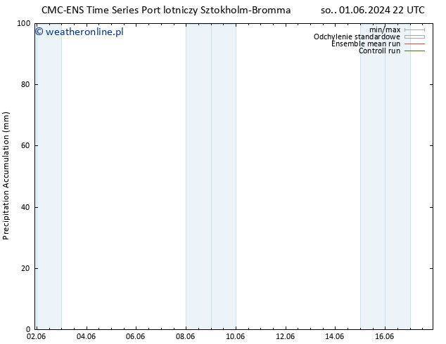 Precipitation accum. CMC TS wto. 04.06.2024 22 UTC