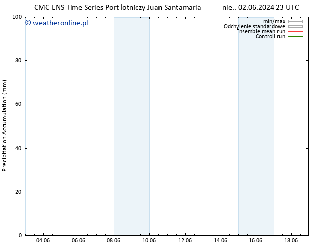 Precipitation accum. CMC TS nie. 02.06.2024 23 UTC