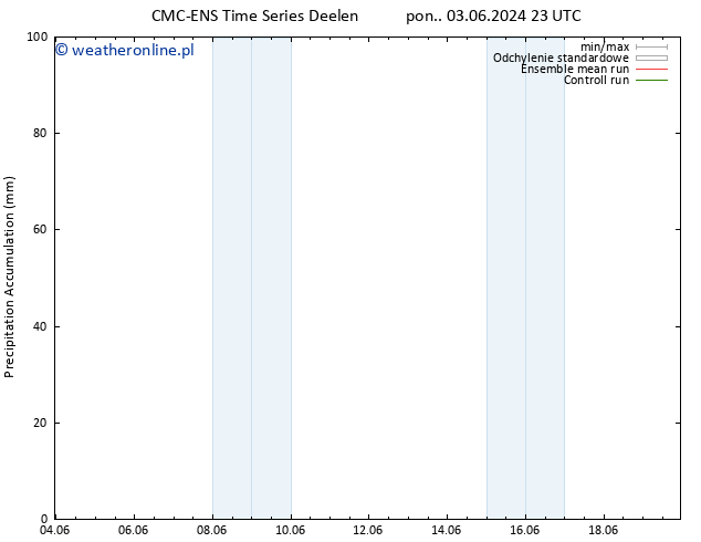 Precipitation accum. CMC TS pon. 03.06.2024 23 UTC