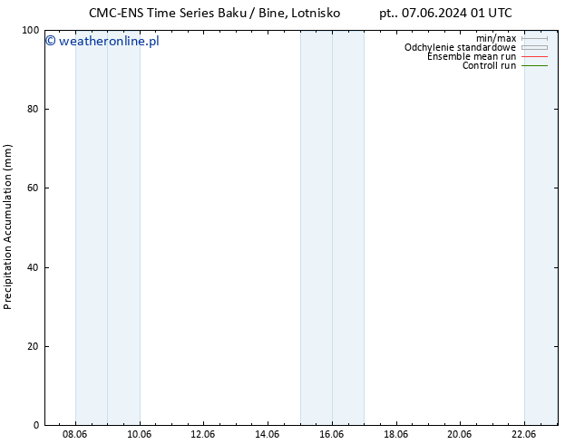 Precipitation accum. CMC TS pon. 10.06.2024 01 UTC