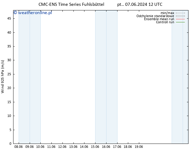 wiatr 925 hPa CMC TS pt. 14.06.2024 06 UTC