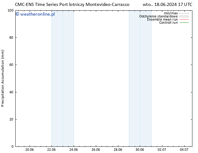 Precipitation accum. CMC TS czw. 20.06.2024 17 UTC