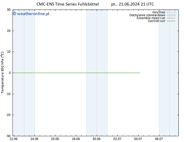 Temp. 850 hPa CMC TS śro. 26.06.2024 21 UTC