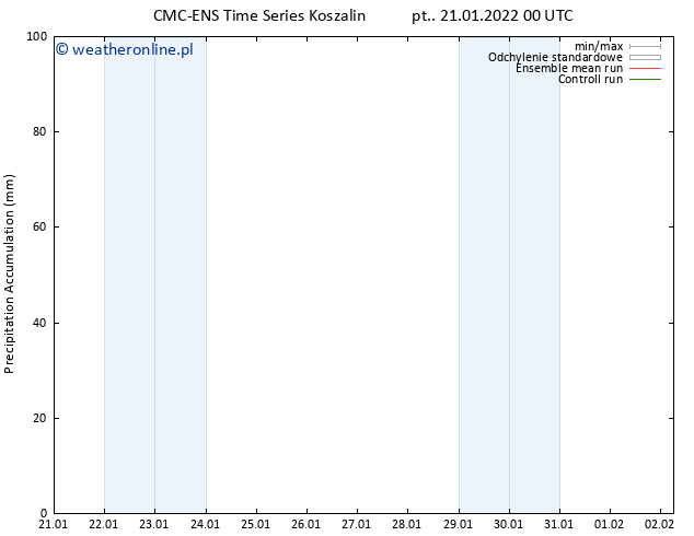 Precipitation accum. CMC TS pt. 21.01.2022 06 UTC