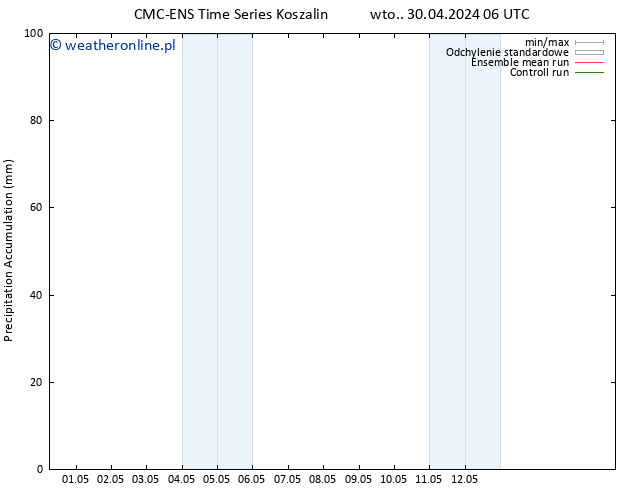Precipitation accum. CMC TS so. 04.05.2024 06 UTC