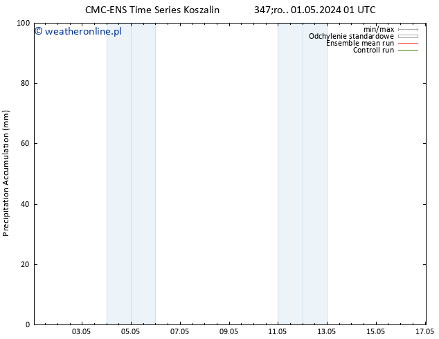 Precipitation accum. CMC TS czw. 09.05.2024 01 UTC