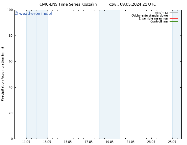 Precipitation accum. CMC TS nie. 12.05.2024 09 UTC