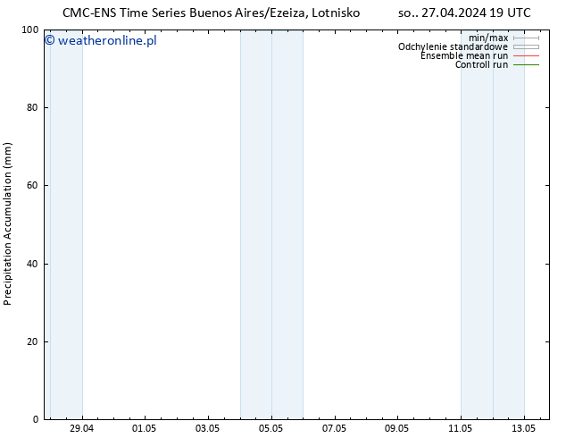 Precipitation accum. CMC TS nie. 28.04.2024 01 UTC