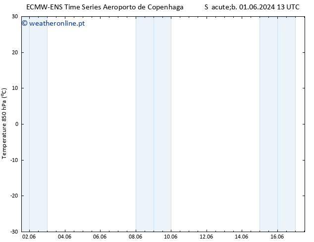 Temp. 850 hPa ALL TS Sáb 01.06.2024 19 UTC