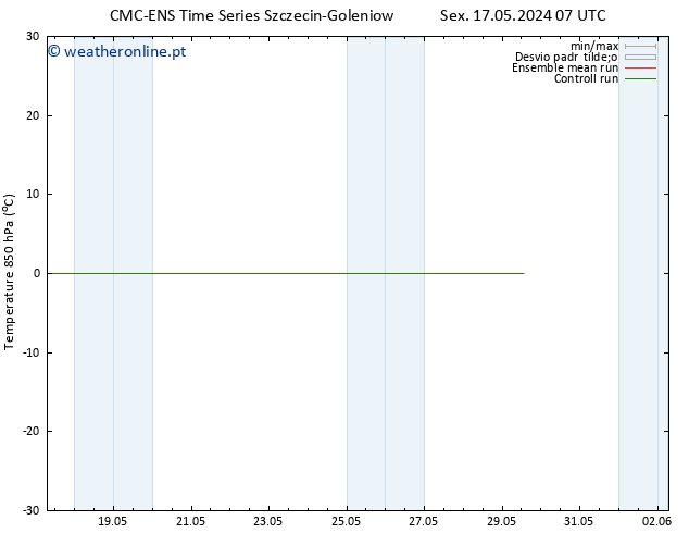 Temp. 850 hPa CMC TS Qui 23.05.2024 19 UTC