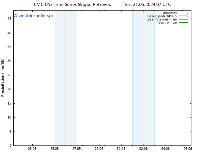 precipitação CMC TS Ter 21.05.2024 13 UTC