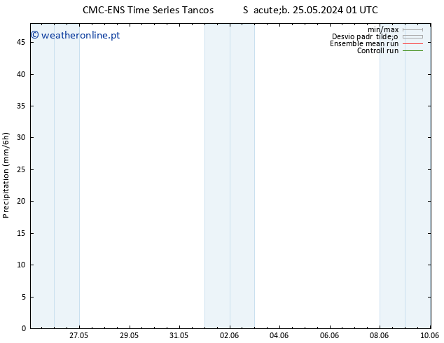 precipitação CMC TS Sáb 25.05.2024 19 UTC