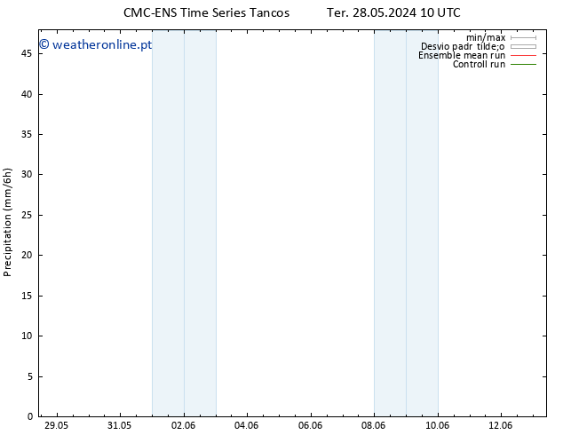 precipitação CMC TS Ter 28.05.2024 16 UTC