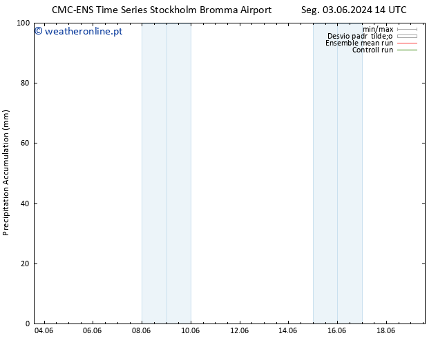 Precipitation accum. CMC TS Qui 13.06.2024 14 UTC