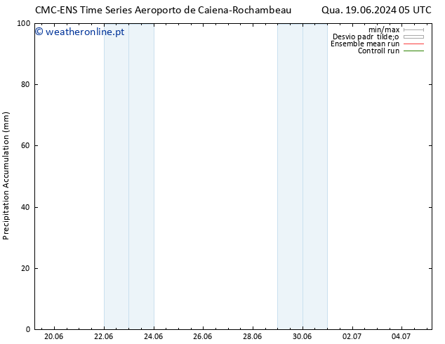Precipitation accum. CMC TS Seg 24.06.2024 11 UTC