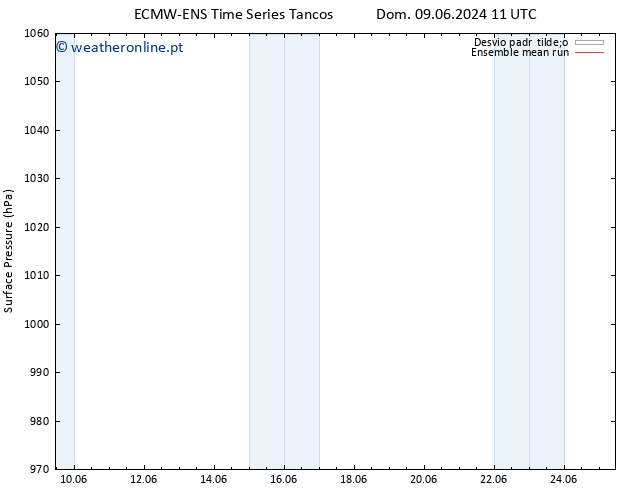 pressão do solo ECMWFTS Dom 16.06.2024 11 UTC