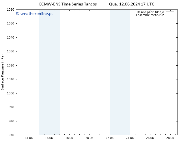 pressão do solo ECMWFTS Qui 13.06.2024 17 UTC