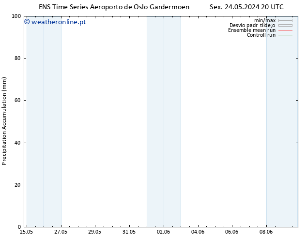 Precipitation accum. GEFS TS Sáb 25.05.2024 20 UTC