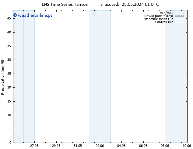precipitação GEFS TS Sáb 25.05.2024 07 UTC