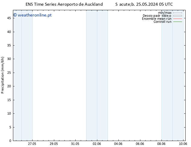 precipitação GEFS TS Sáb 25.05.2024 11 UTC