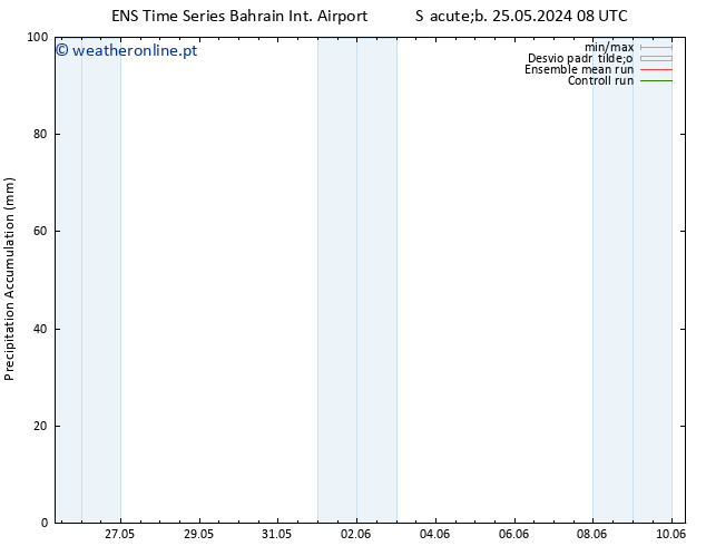 Precipitation accum. GEFS TS Sáb 25.05.2024 14 UTC