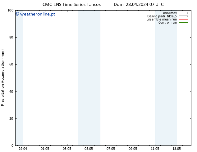 Precipitation accum. CMC TS Dom 05.05.2024 07 UTC