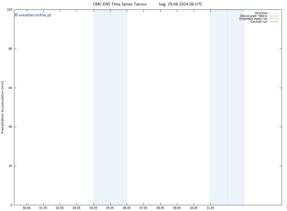 Precipitation accum. CMC TS Seg 29.04.2024 06 UTC