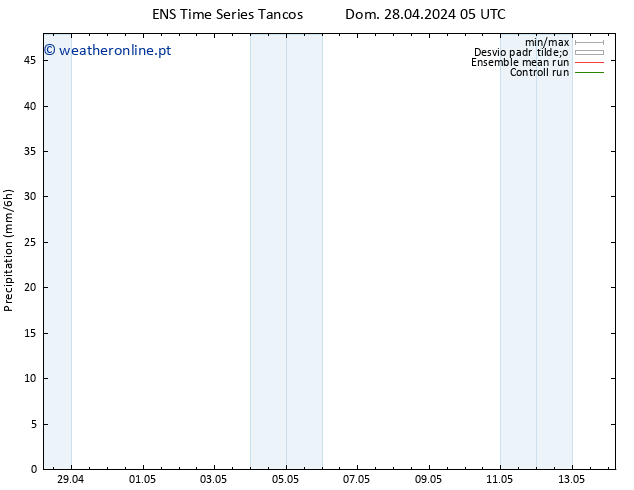 precipitação GEFS TS Dom 28.04.2024 17 UTC