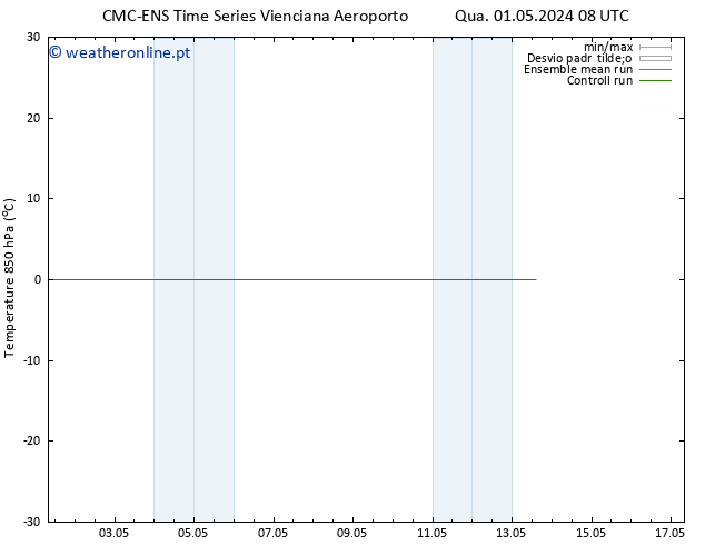 Temp. 850 hPa CMC TS Sex 03.05.2024 20 UTC