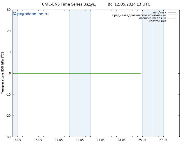 Temp. 850 гПа CMC TS чт 16.05.2024 01 UTC
