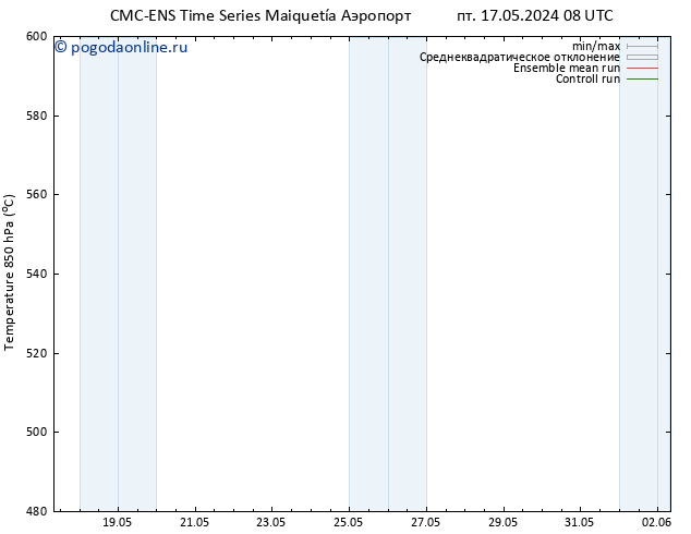 Height 500 гПа CMC TS пт 24.05.2024 08 UTC