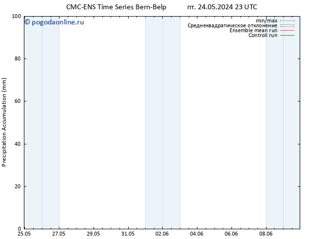 Precipitation accum. CMC TS сб 25.05.2024 11 UTC