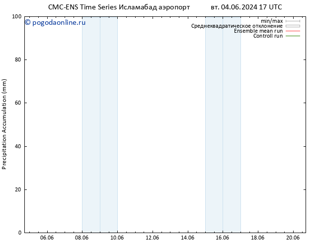 Precipitation accum. CMC TS пн 10.06.2024 11 UTC