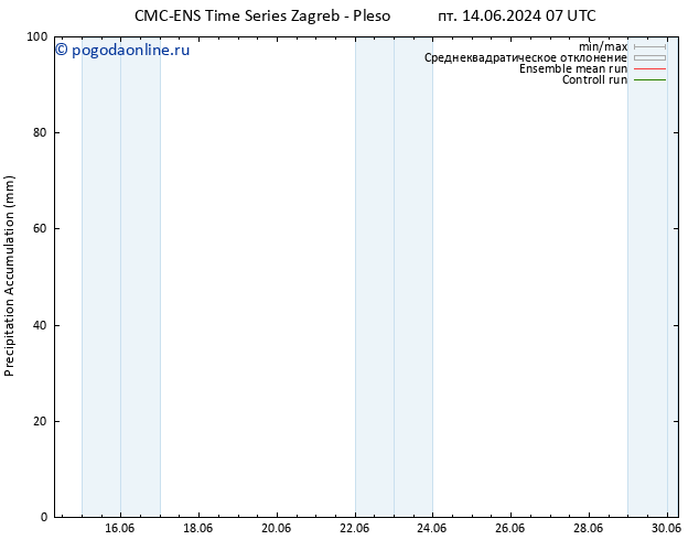 Precipitation accum. CMC TS пт 14.06.2024 07 UTC