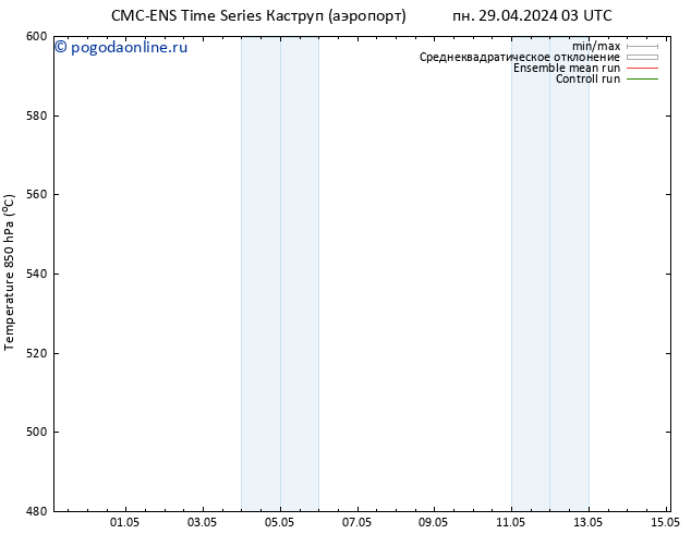 Height 500 гПа CMC TS сб 11.05.2024 09 UTC