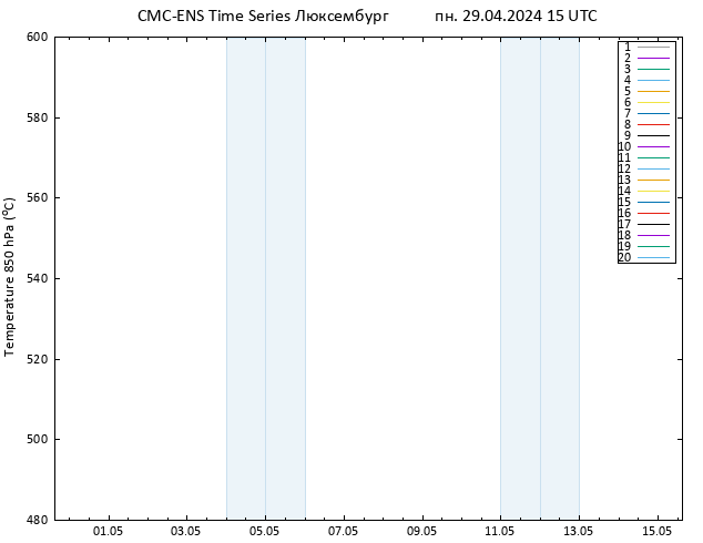 Height 500 гПа CMC TS пн 29.04.2024 15 UTC