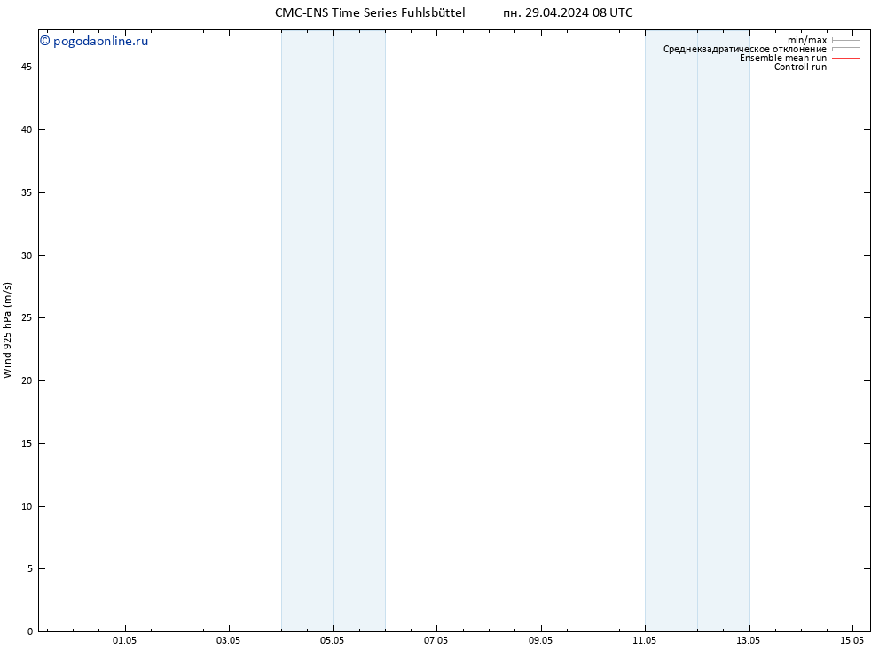 ветер 925 гПа CMC TS пн 29.04.2024 08 UTC