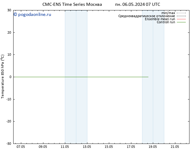 Temp. 850 гПа CMC TS пт 10.05.2024 07 UTC