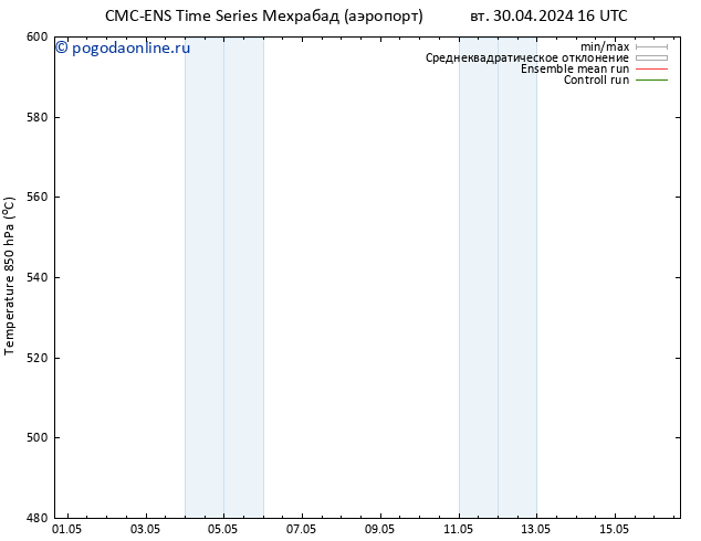 Height 500 гПа CMC TS чт 09.05.2024 04 UTC