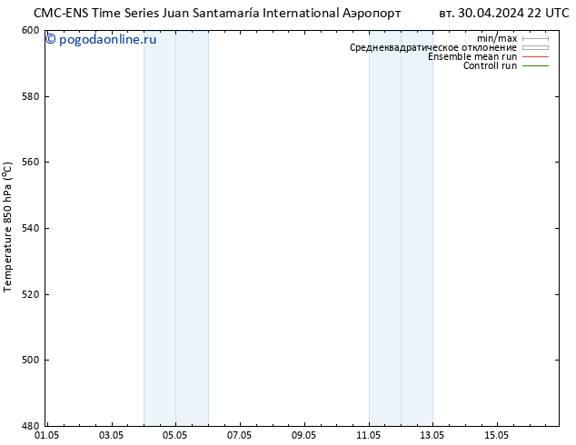 Height 500 гПа CMC TS Вс 05.05.2024 10 UTC