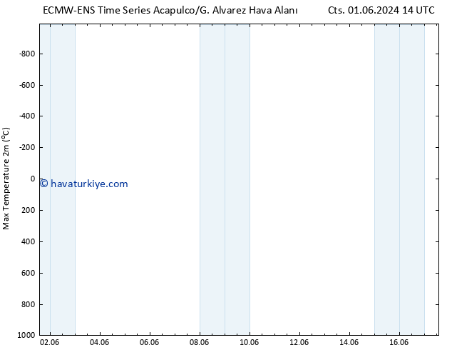 Maksimum Değer (2m) ALL TS Per 13.06.2024 14 UTC