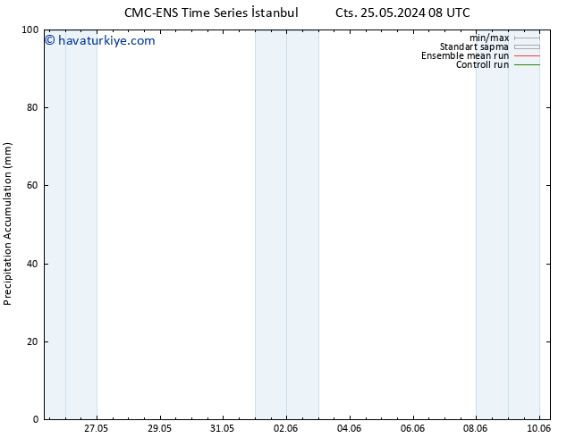 Toplam Yağış CMC TS Pzt 03.06.2024 08 UTC