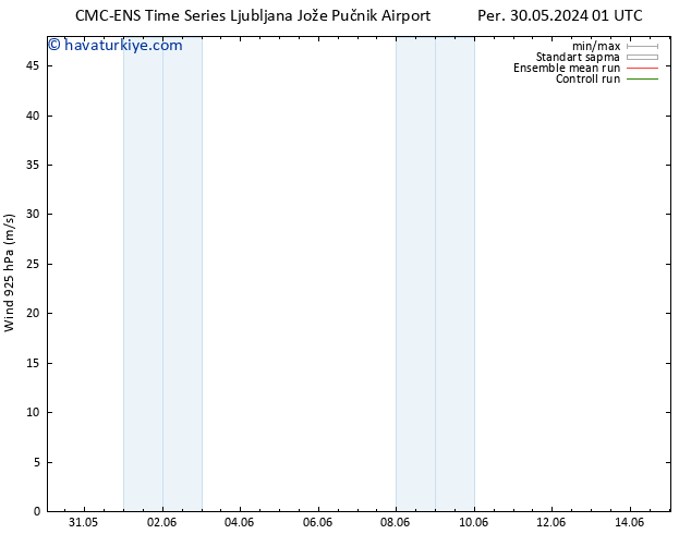 Rüzgar 925 hPa CMC TS Paz 02.06.2024 13 UTC