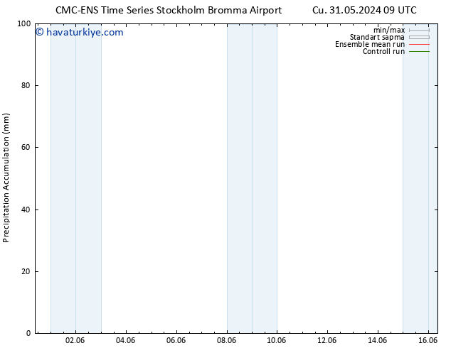 Toplam Yağış CMC TS Cts 01.06.2024 03 UTC