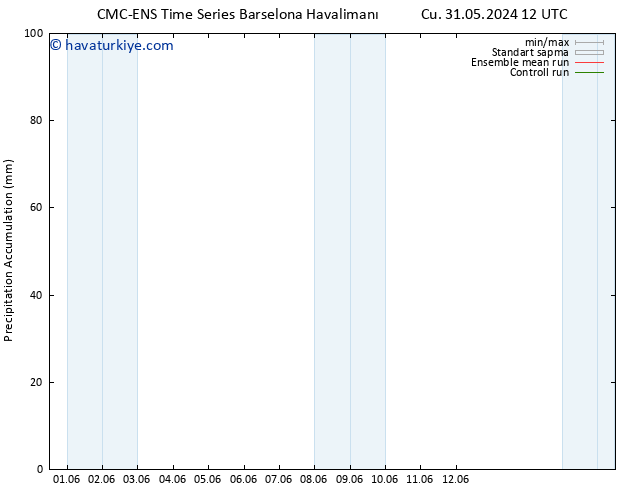 Toplam Yağış CMC TS Cts 01.06.2024 06 UTC