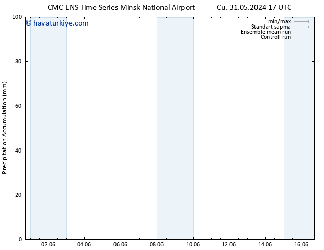 Toplam Yağış CMC TS Cu 31.05.2024 17 UTC