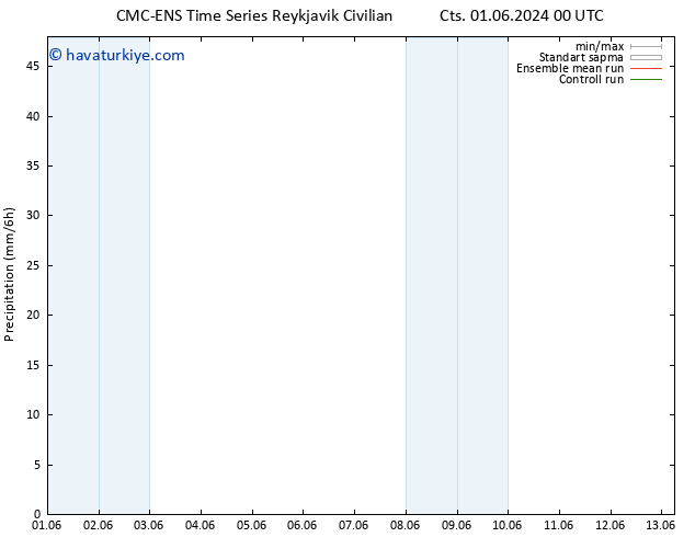 Yağış CMC TS Cts 01.06.2024 00 UTC