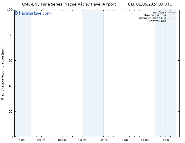 Toplam Yağış CMC TS Pzt 10.06.2024 21 UTC